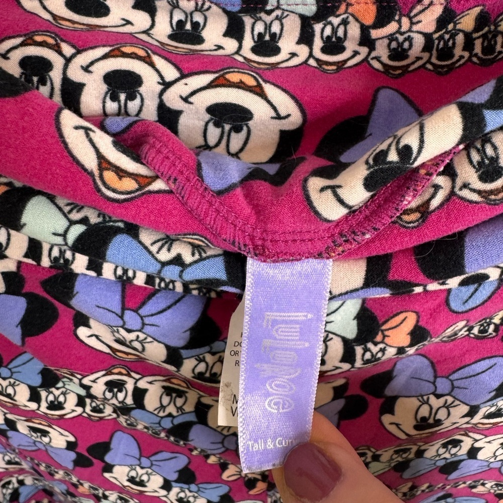 LuLaRoe Minnie Tall & Curvy Leggings - Picture 3 of 3